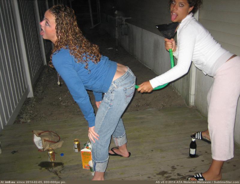 Drunk Girls Peeing Pics spanked booty