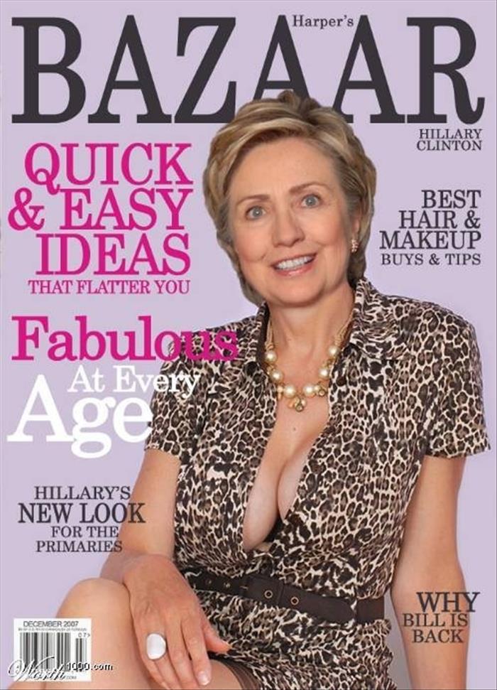 carlene johnston recommends hillary clinton big boobs pic
