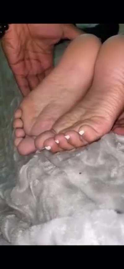 asha chhabra recommends cum on ebony soles pic