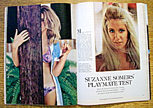 barbara piazza add suzanne somers in playboy photo