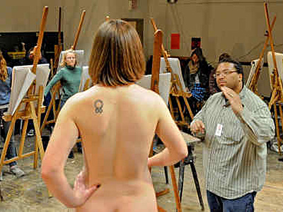 nude art school models