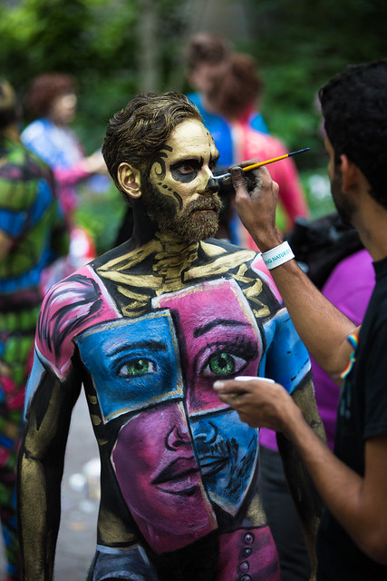 blain scott eaton share annual body painting 2016 photos