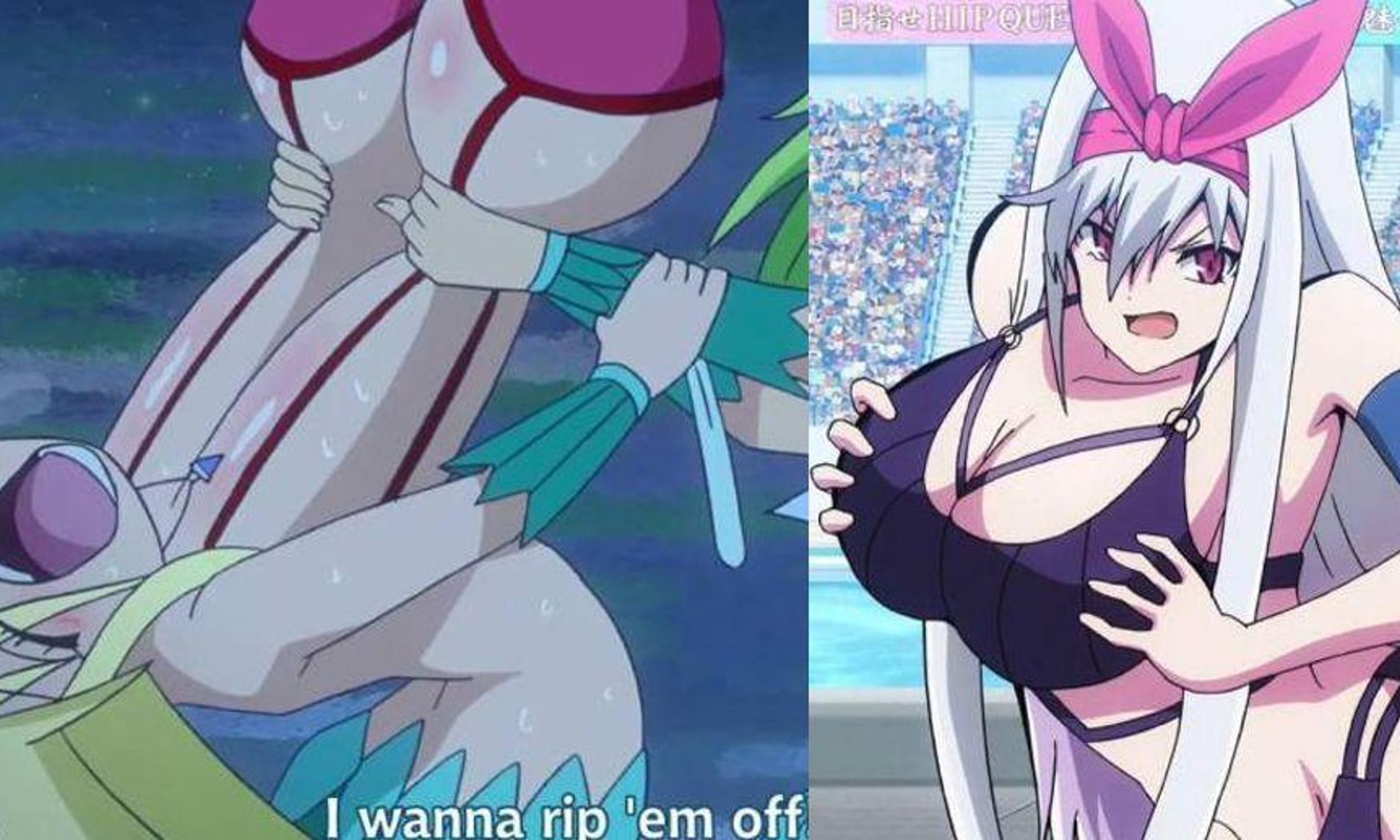 anime woman big boobs