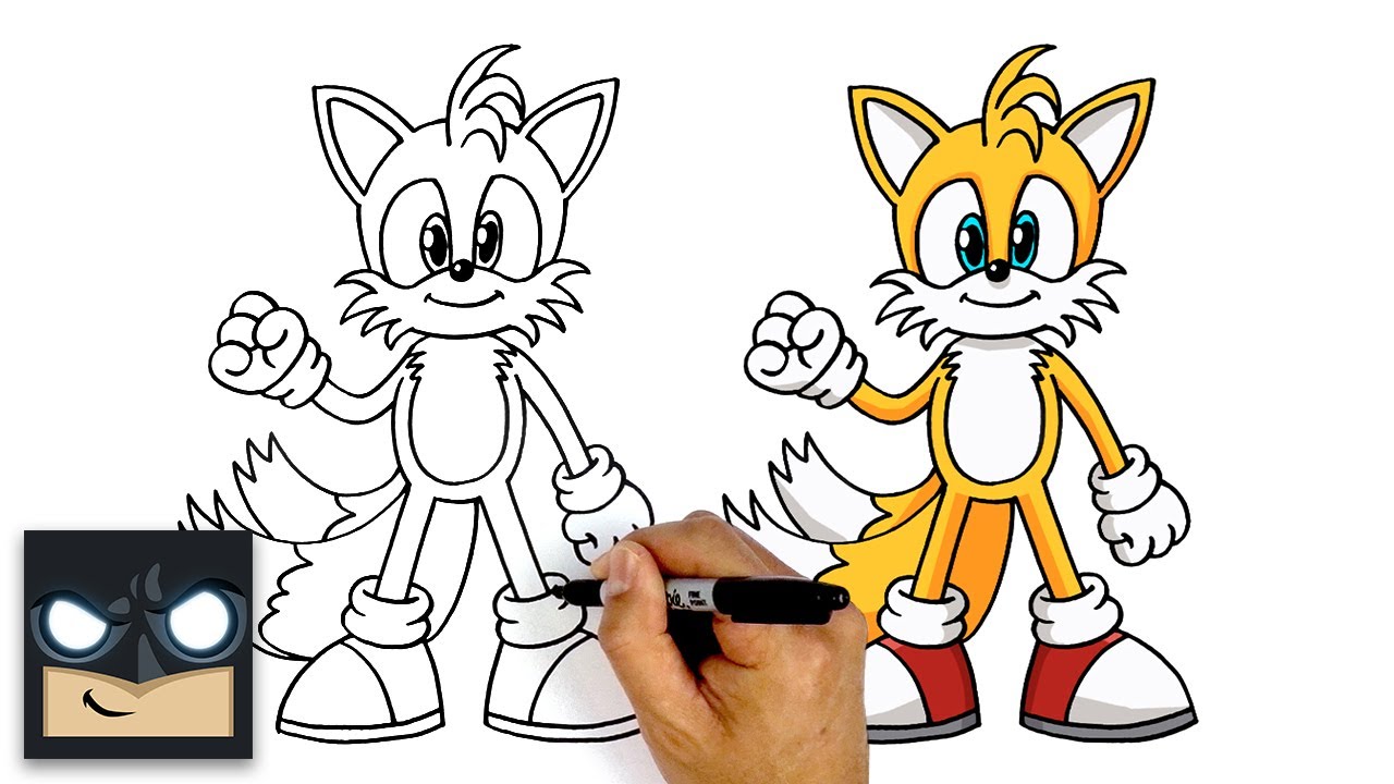 Best of How to draw tails the fox