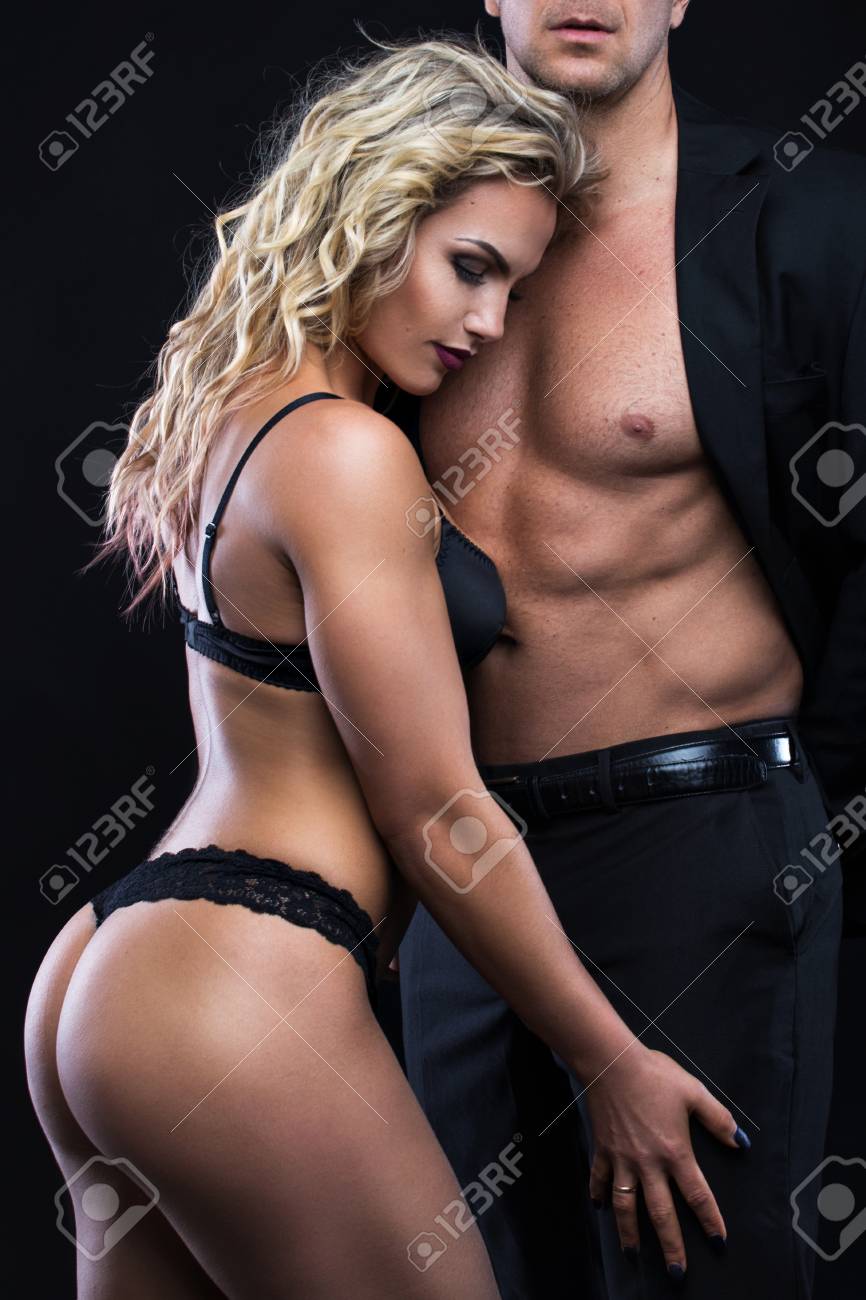 sexy girl and man