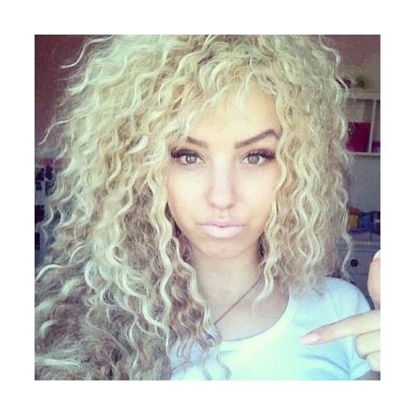 alxa chase recommends curly blonde hair tumblr pic