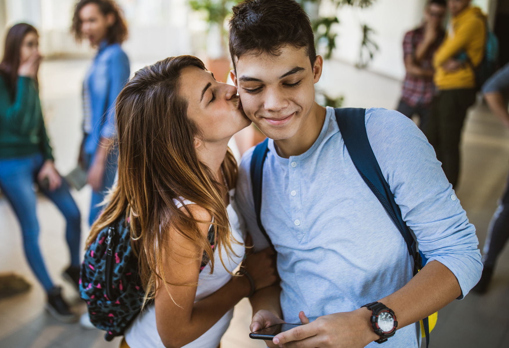 hot teens makeout