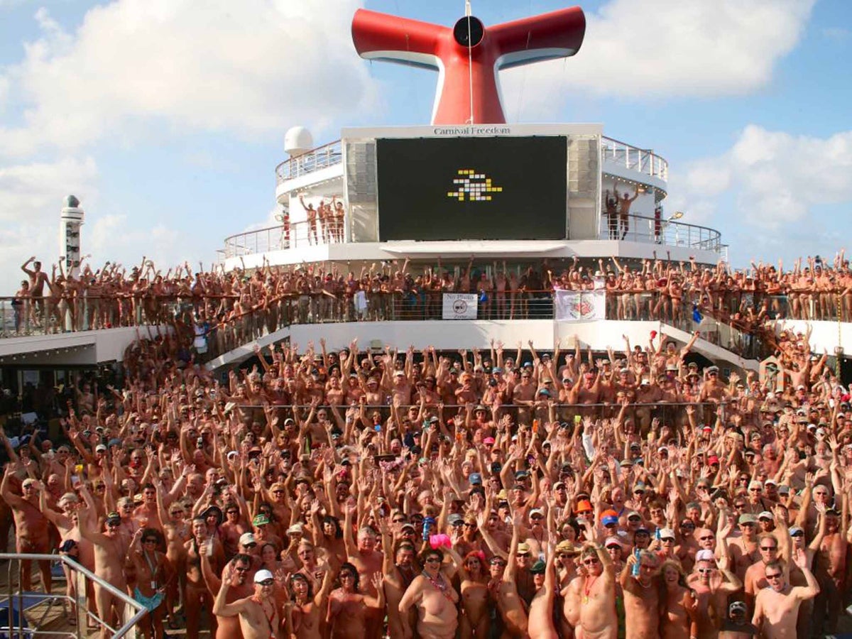 brad augustus recommends naked girls on cruise pic
