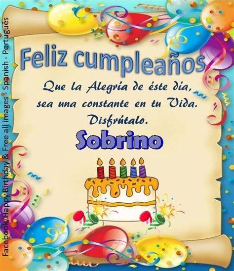 aubren johnson recommends feliz cumple sobrino pic