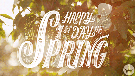 dina hudson recommends Happy First Day Of Spring Gif