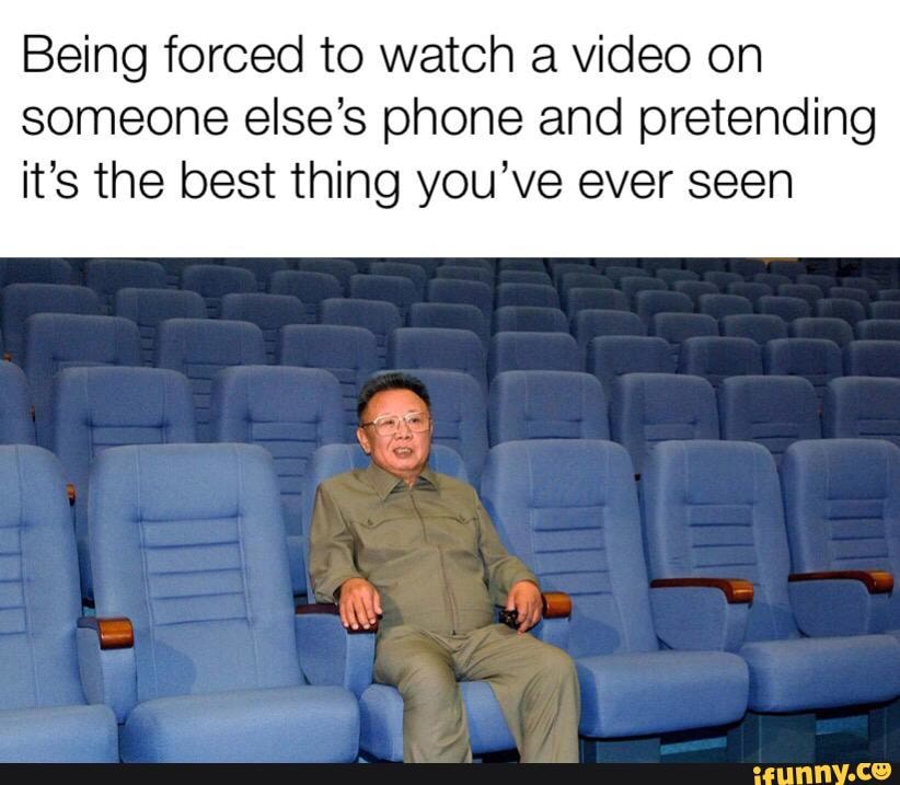 forced to watch videos