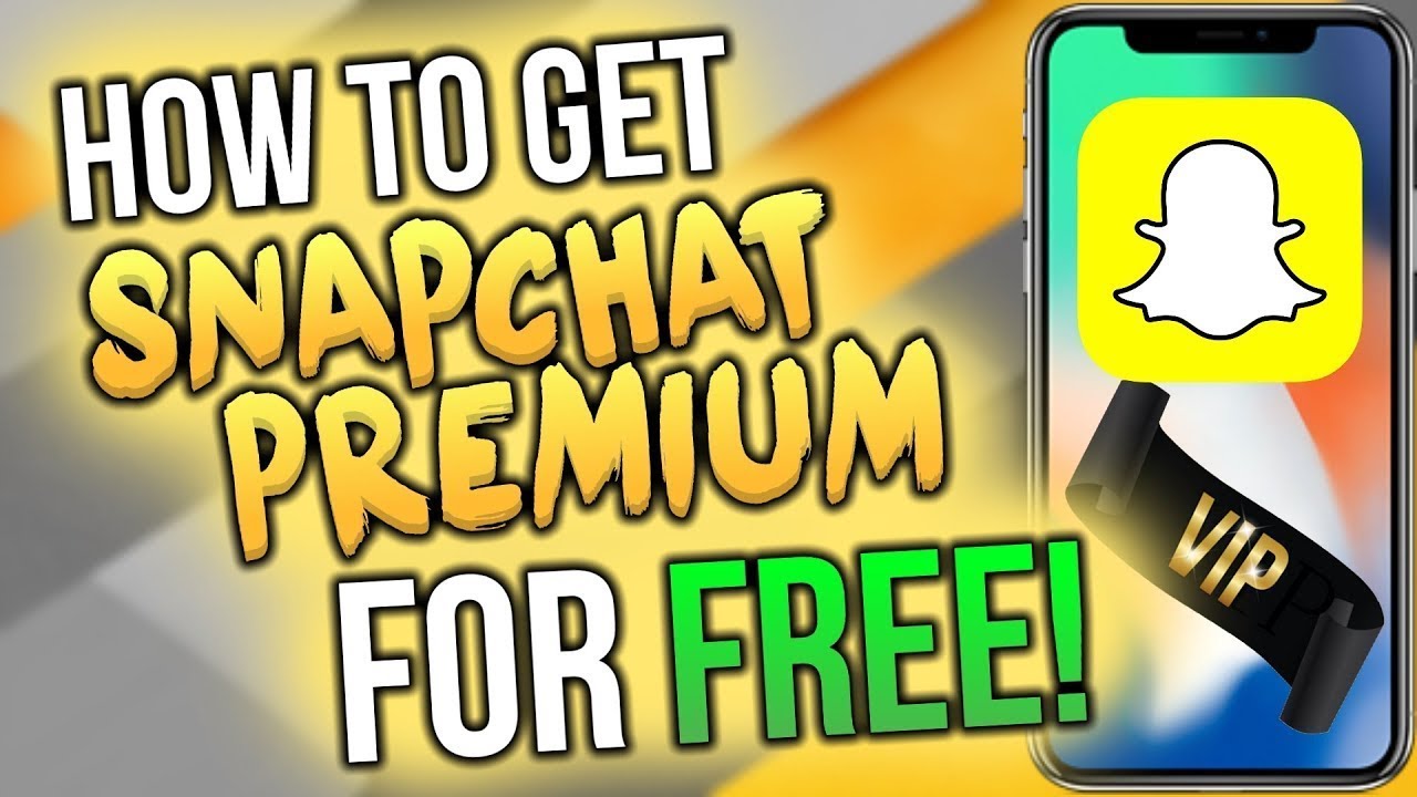 free premium snapchats