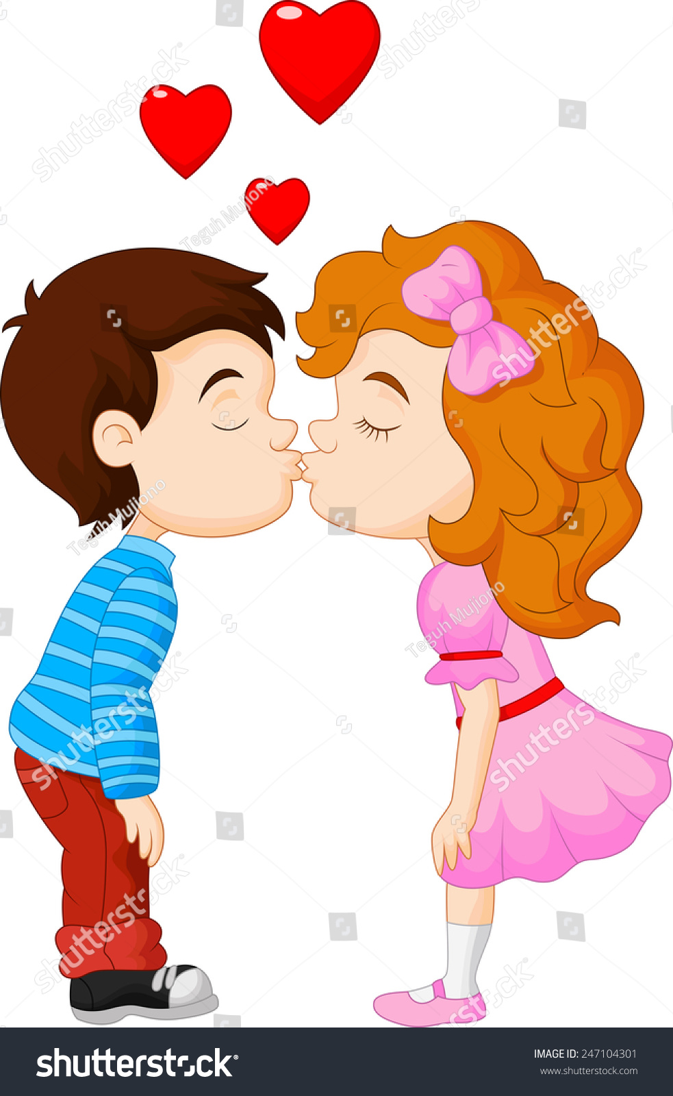 Best of Girl and boy kissing images