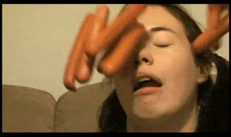 becky zimmer recommends girl getting hit with hot dogs gif pic