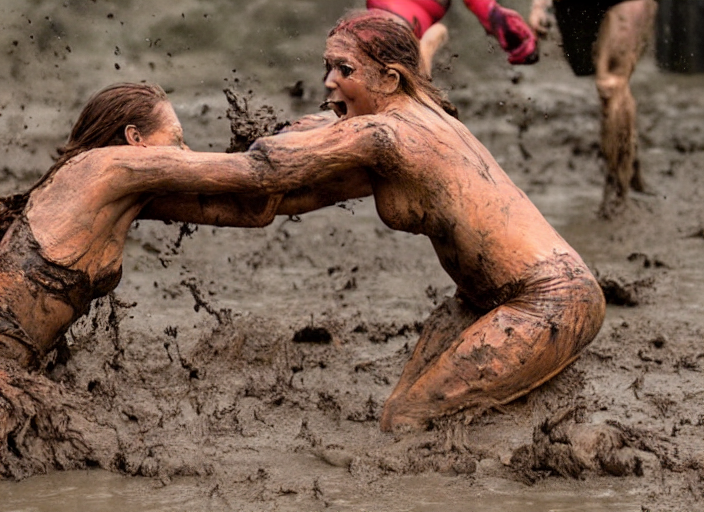 alan gauntt recommends girl mud wrestle pic