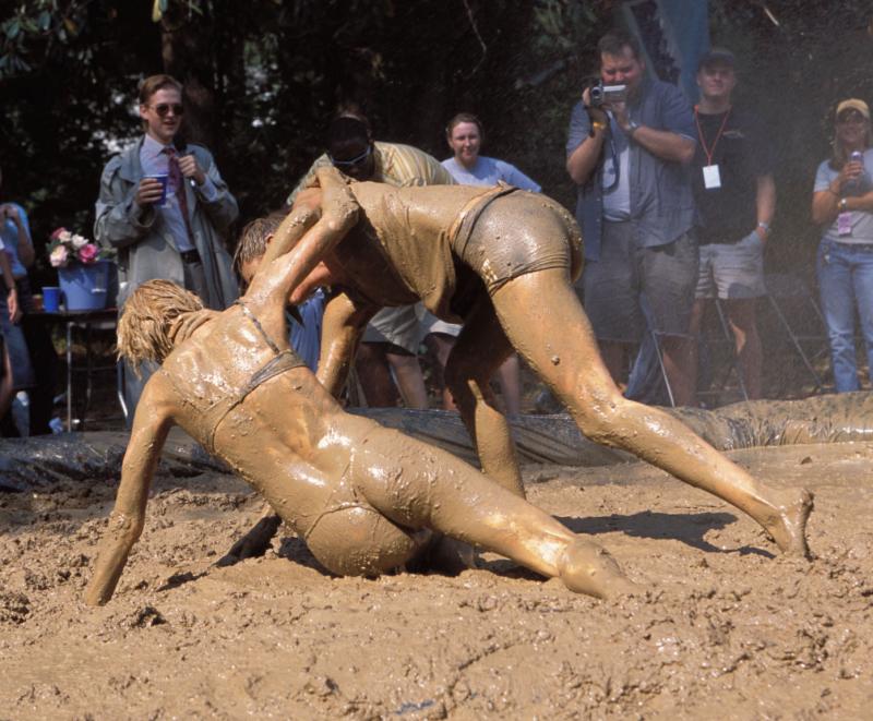 amelis tan add photo girl mud wrestle