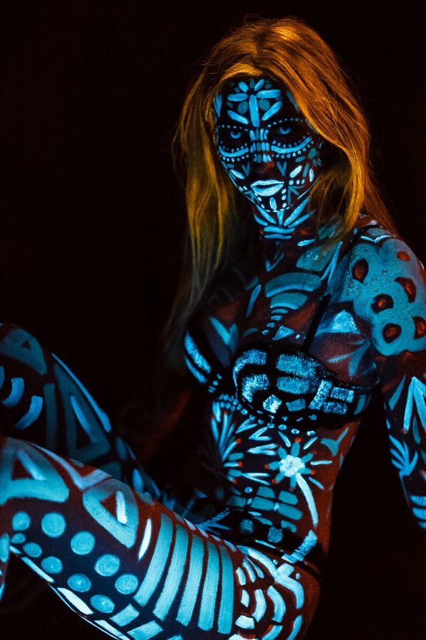 aleksandra vuksanovic recommends Girls Body Painting Pictures