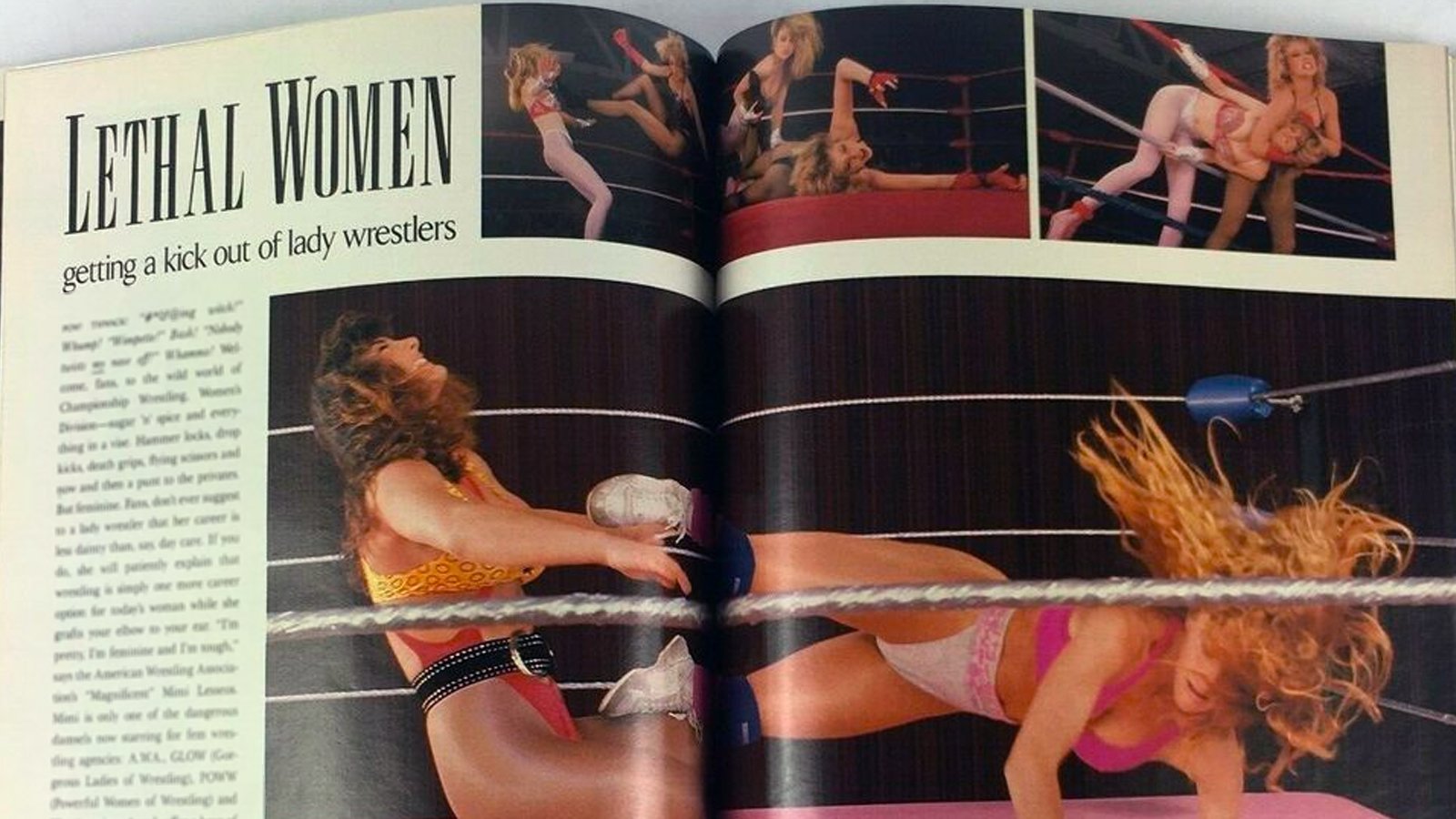 david rew recommends glow wrestling playboy pic