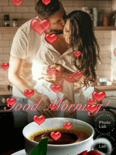Good Morning My Love Kiss Gif Images couch tia