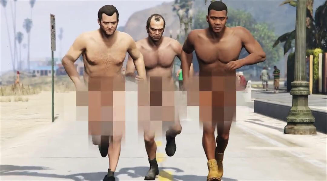 Best of Gta 5 franklin naked