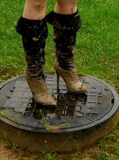 brian r stark recommends high heel boots in mud pic