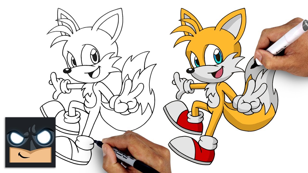 cindy driggers recommends How To Draw Tails The Fox