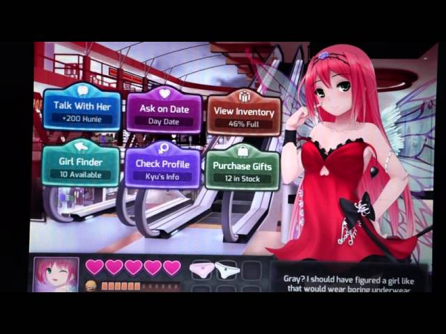 huniepop what to do with panties