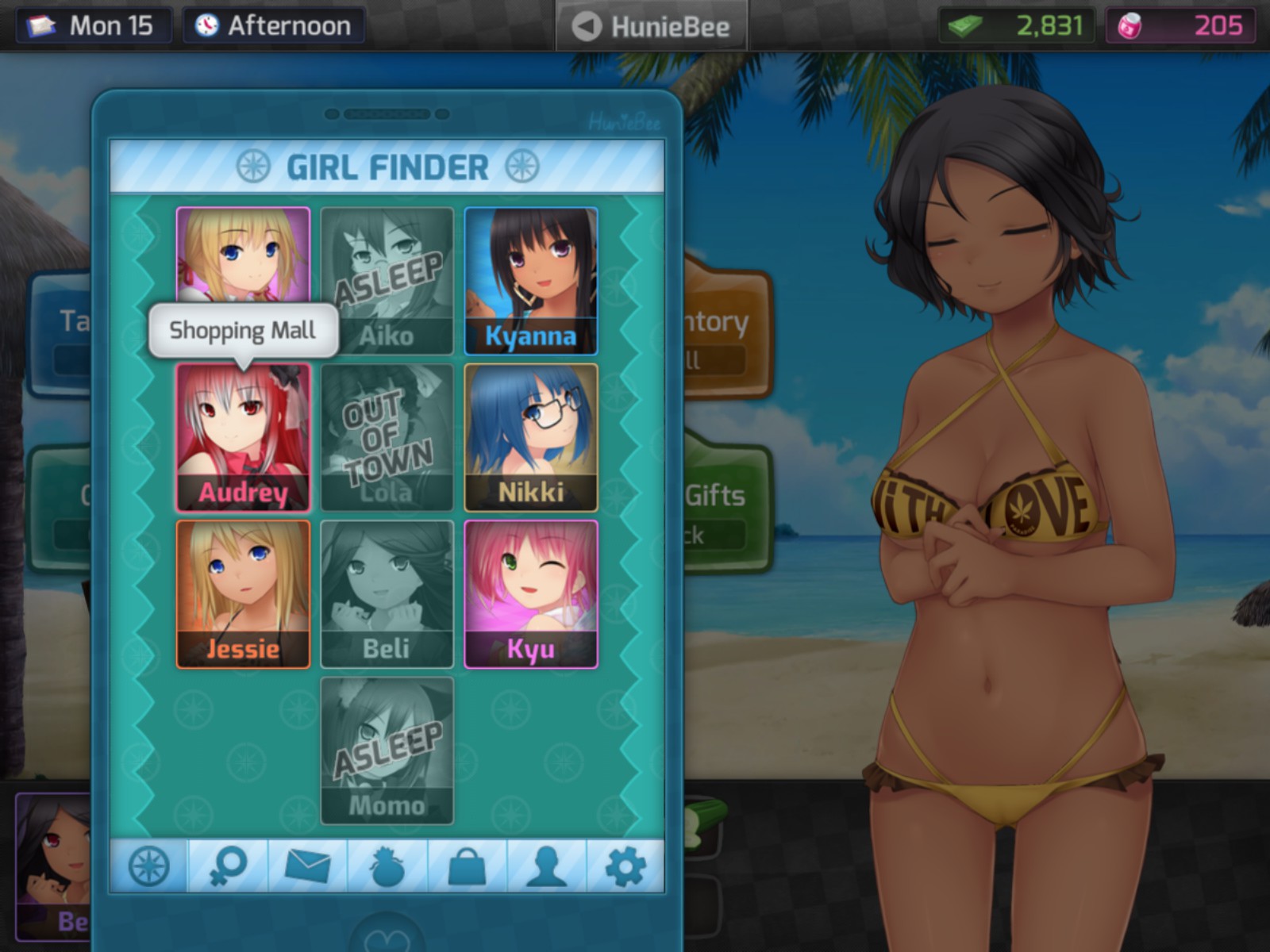 dominique sheffield recommends Huniepop What To Do With Panties