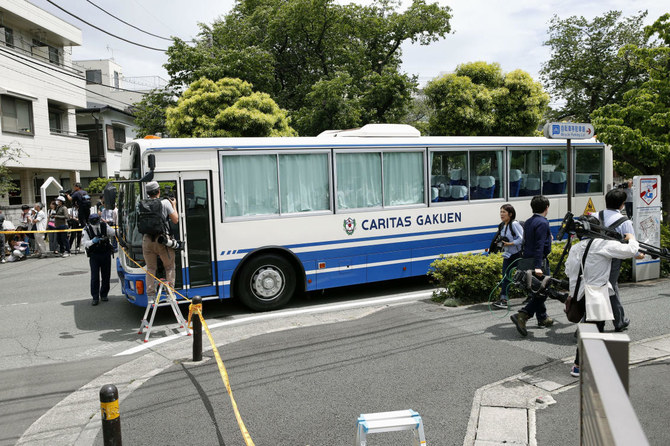 japanese schoolgirl on bus