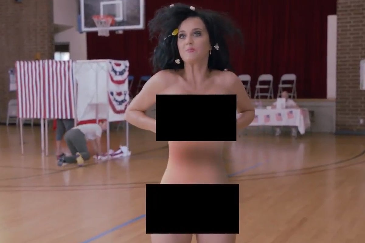 dhruba bhusal recommends katy perry vote naked uncensored pic