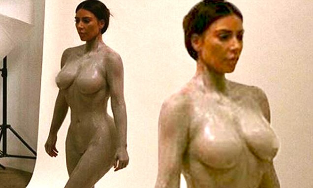 belinda thurman recommends Kim Kardashian Naked Hecklerspray
