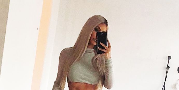 Kim Kardashian Posts Nude Bathroom Selfie butt movies