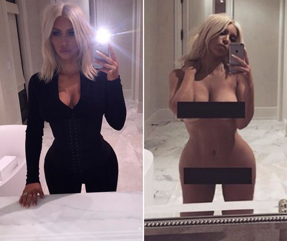 carla foote add kim kardashian posts nude bathroom selfie photo