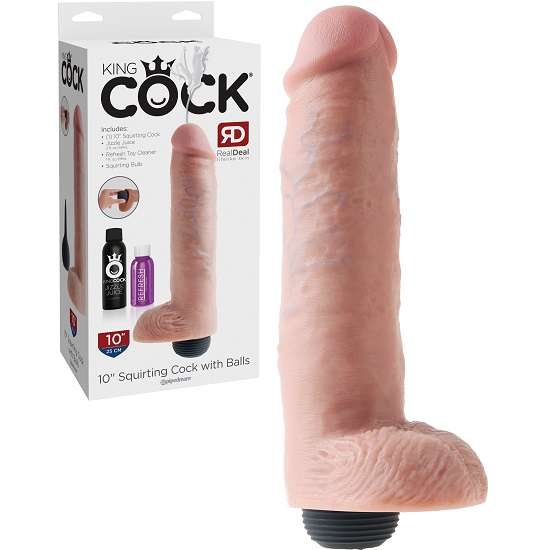 Best of King cock squirting dildo