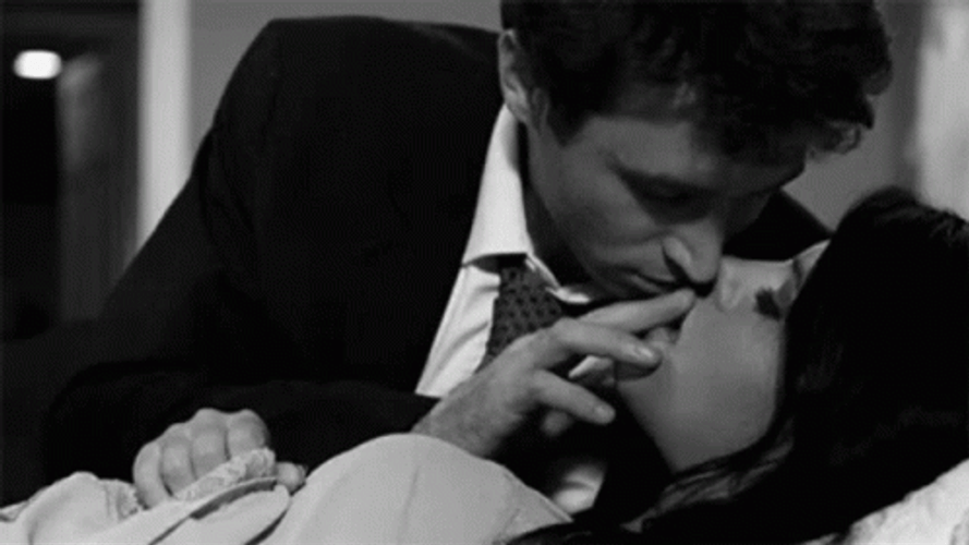 Best of Kissing in bed gif