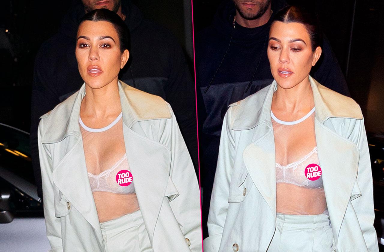 abhash sinha recommends Kourtney Kardashian Nip Slip