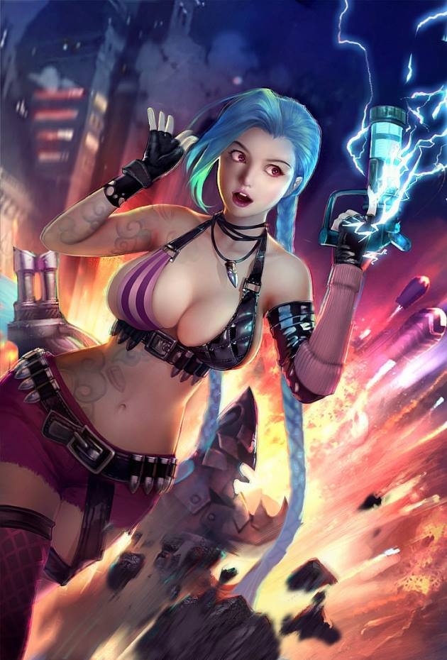 league of legends jinx hot