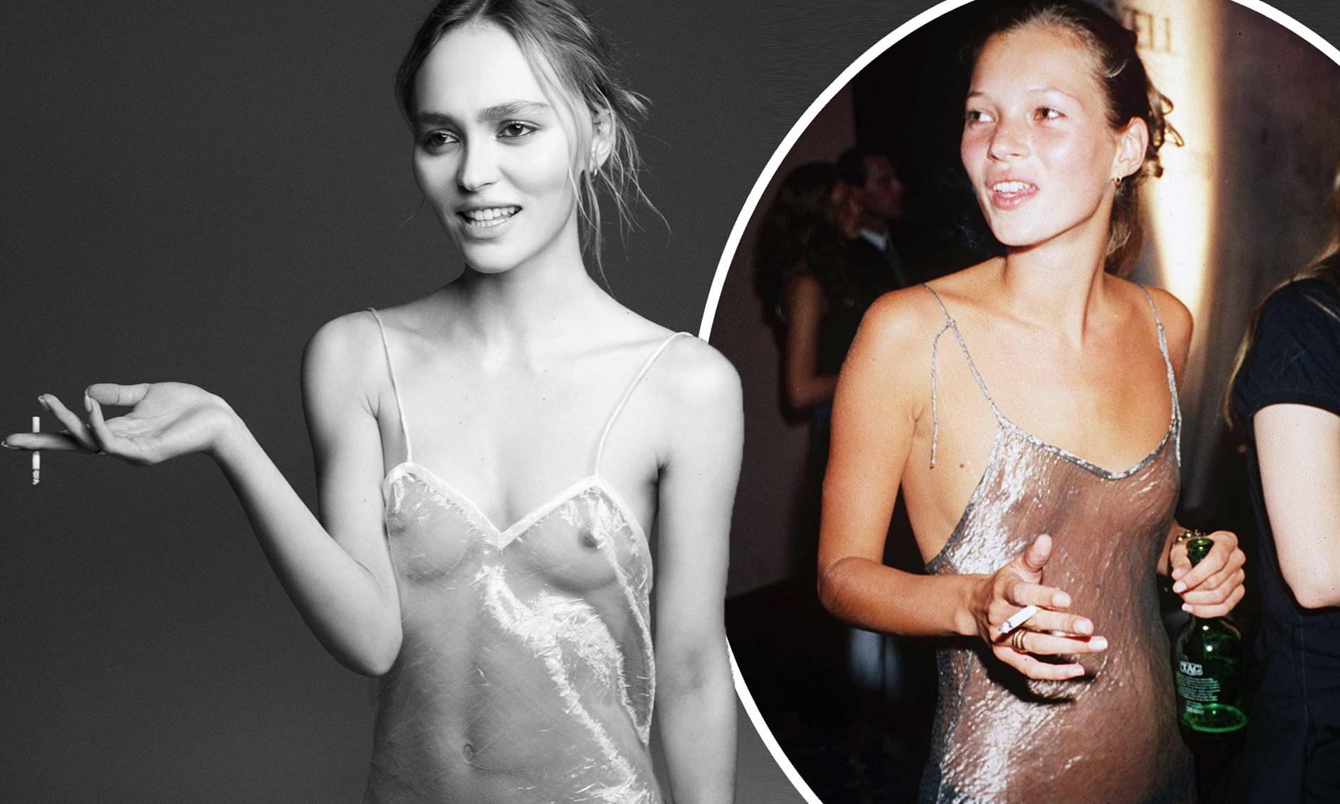 Lily Rose Depp Naked, Lily Rose Depp poses topless and flashes her assets  in a sheer top | Daily Mail Online