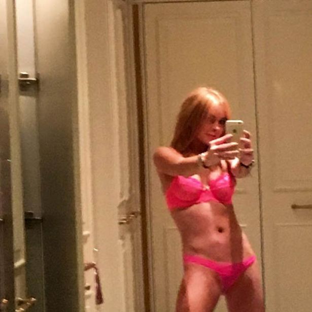 bryan hash recommends lindsay lohan topless snapchat pic