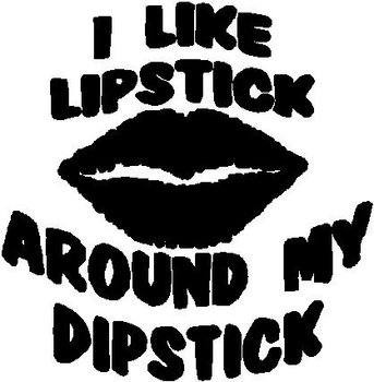 Lipstick On My Dipstick while crying