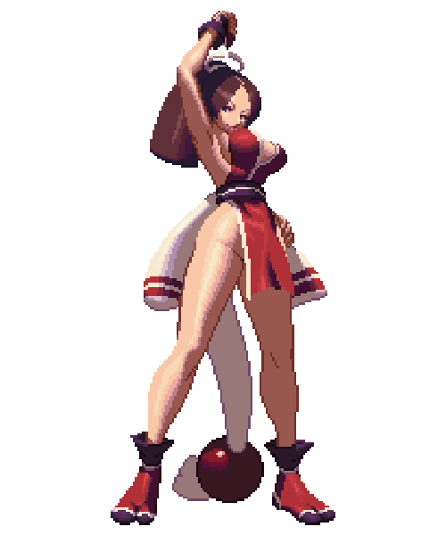 Best of Mai king of fighters gif