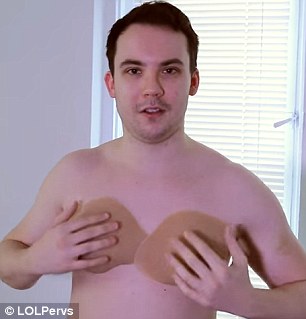 debby hodges recommends Man Wearing Breast Forms