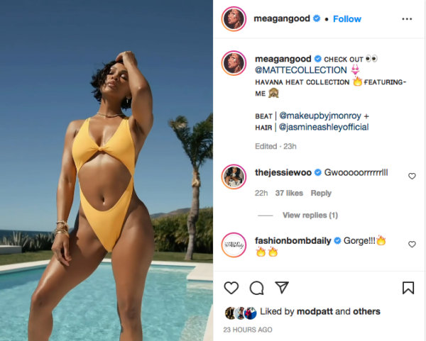 david herres recommends Meagan Good Swimsuit Pics