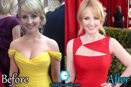 Best of Melissa rauch real boobs