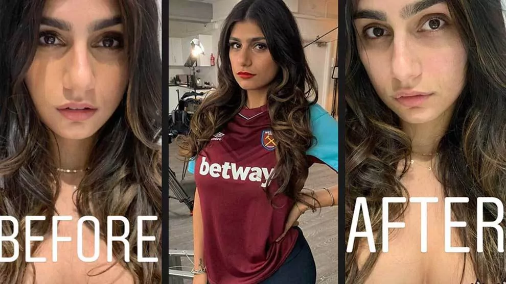 carey galvez recommends Mia Khalifa Makeup