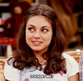 charlene sabanal recommends Mila Kunis Gif That 70s Show