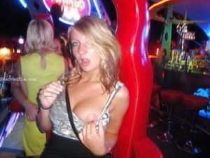 Naked Drunk Girl In Bar anal sweetness