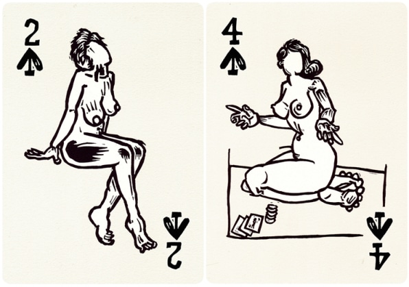 chris san diego add naked lady playing cards photo