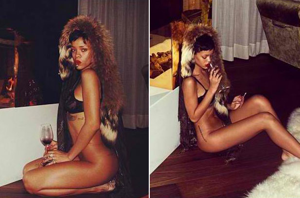 Naked Videos Of Rihanna celebration carole