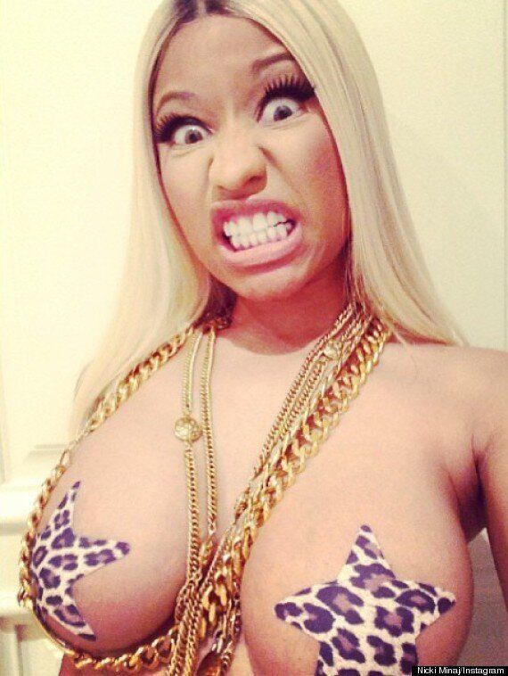 catie lutz recommends nicki minaj bare tits pic